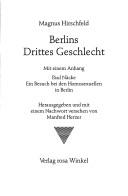 Berlins Drittes Geschlecht