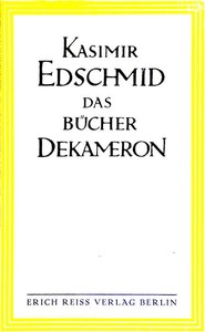 Das Bücher-Dekameron: Eine Zehn-Nächte-Tour durch die europäische Gesellschaft und Literatur