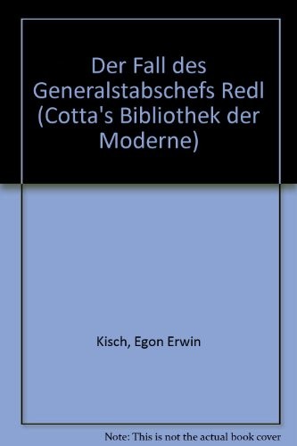 Der Fall des Generalstabschefs Redl
