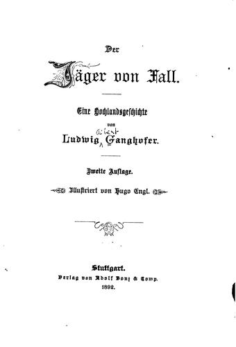 Der Jäger von Fall: Hochlandsroman