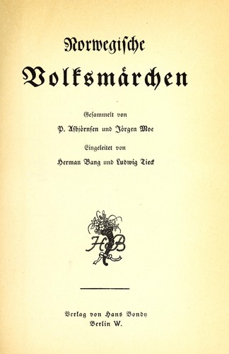 Norwegische Volksmährchen