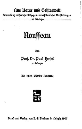 Rousseau