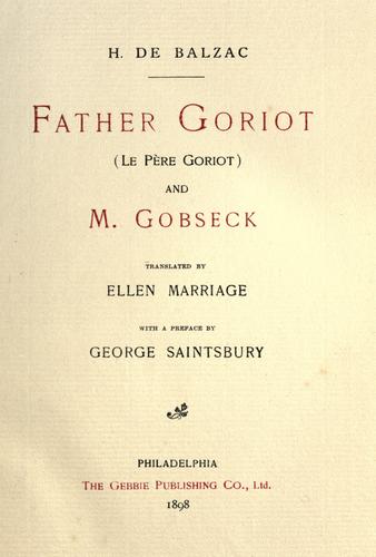 Father Goriot