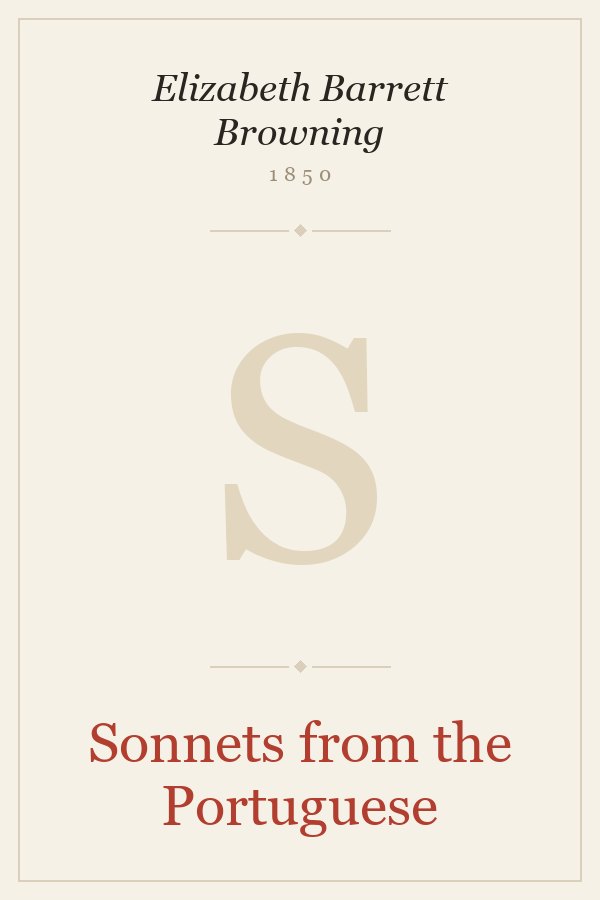 Sonnets from the Portuguese