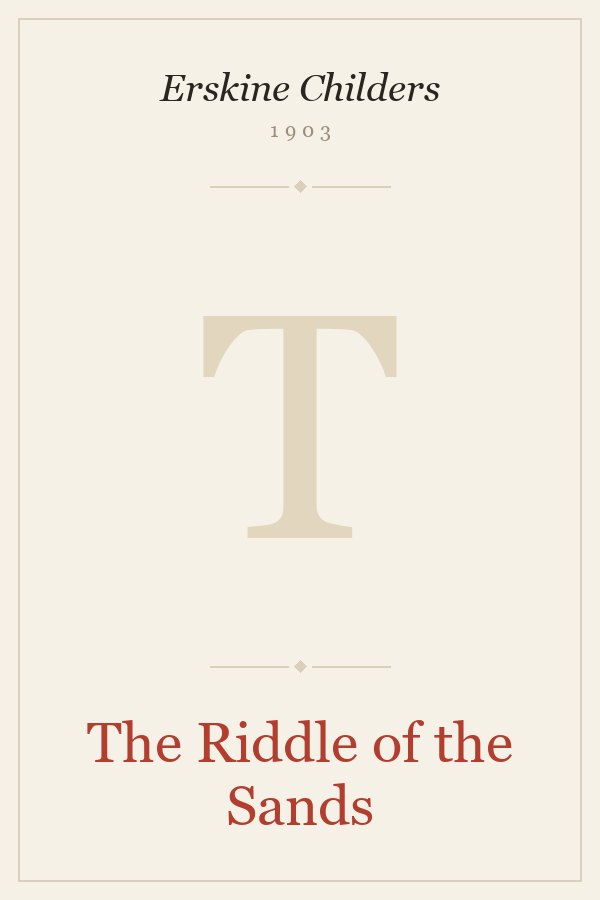 The Riddle of the Sands