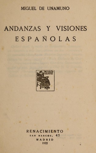 Andanzas y visiones españolas