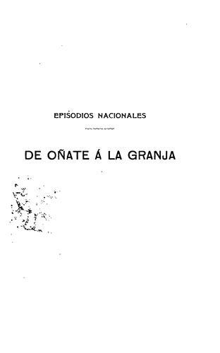De Oñate a La Granja