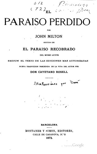 El paraíso perdido