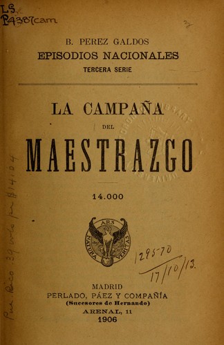La Campaña del Maestrazgo