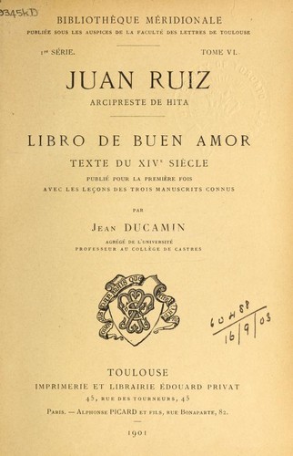 Libro de Buen Amor