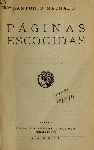 Páginas escogidas