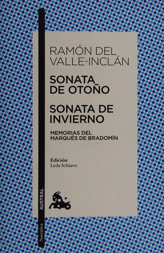 Sonata de otoño: memorias del marqués de Bradomín