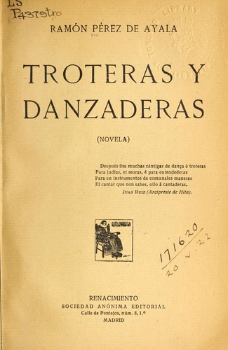 Troteras y danzaderas