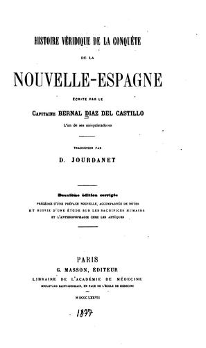 Verdadera historia de los sucesos de la conquista de la Nueva-España (1 de 3)
