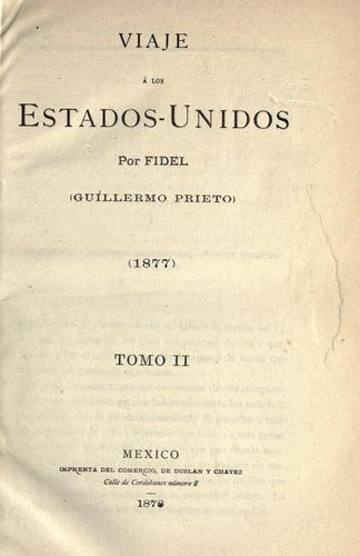 Viaje a los Estados Unidos, Tomo I