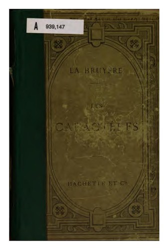 Les Caractères