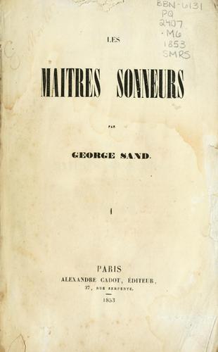 Les Maitres sonneurs