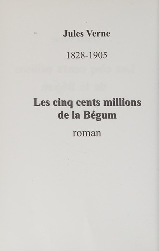 Les 500 millions de la Bégum